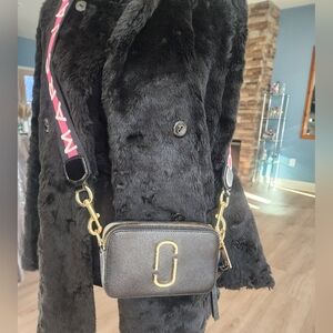 Marc Jacobs S Napshots Camera Black Crossbody Bag